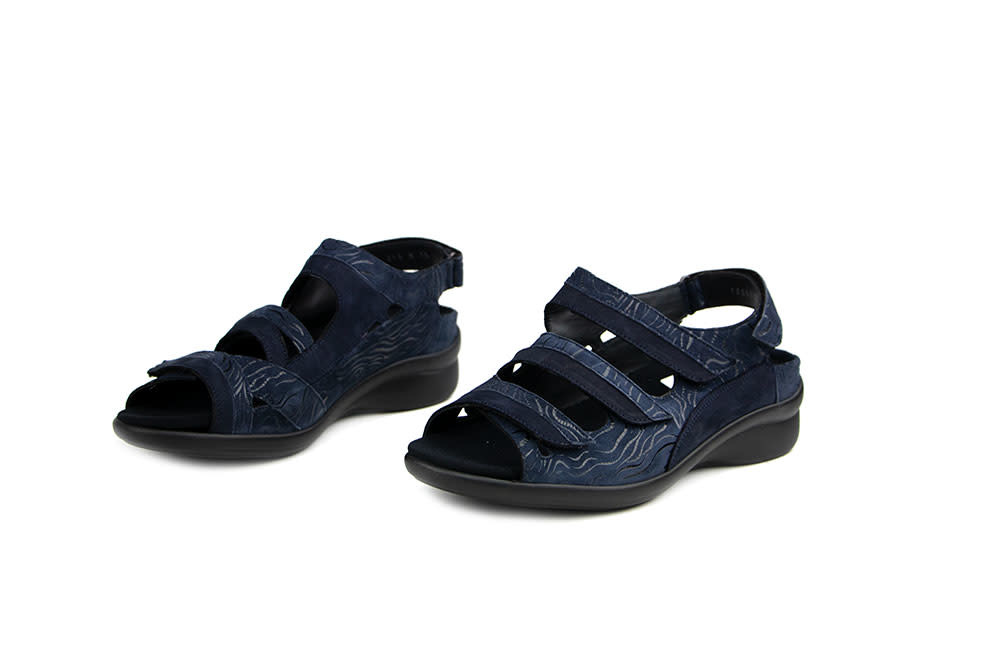 Durea Sandaal Donkerblauw K-leest