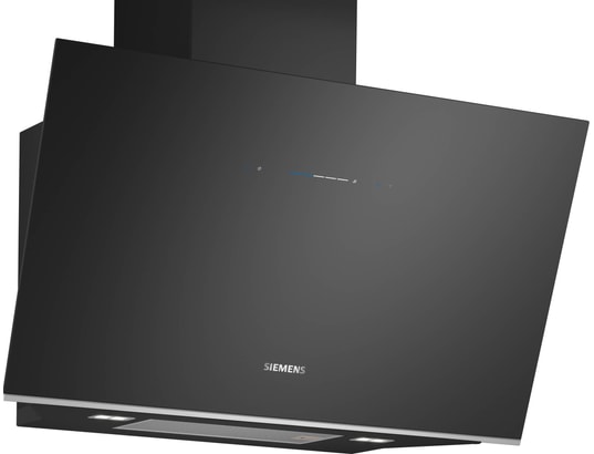 SIEMENS - Hotte decorative murale LC91KLT60, IQ700, 1007 m3/h, Finition verre