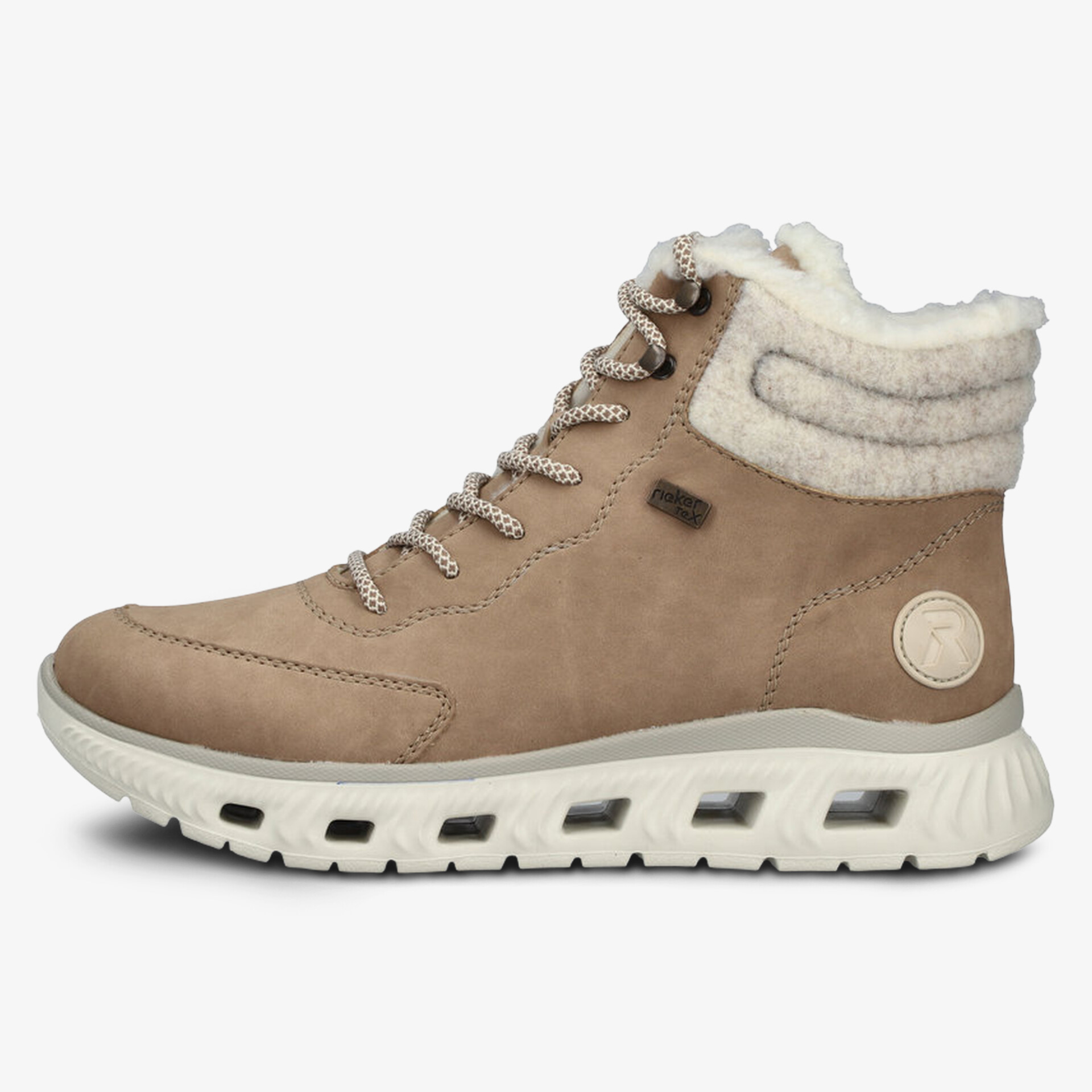 rieker Damen Winter Boots beige