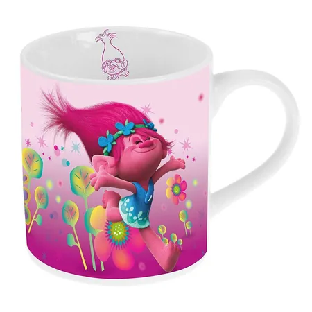 p:os Trolls Kinderbecher in Geschenkverpackung, 180 ml, sortiert