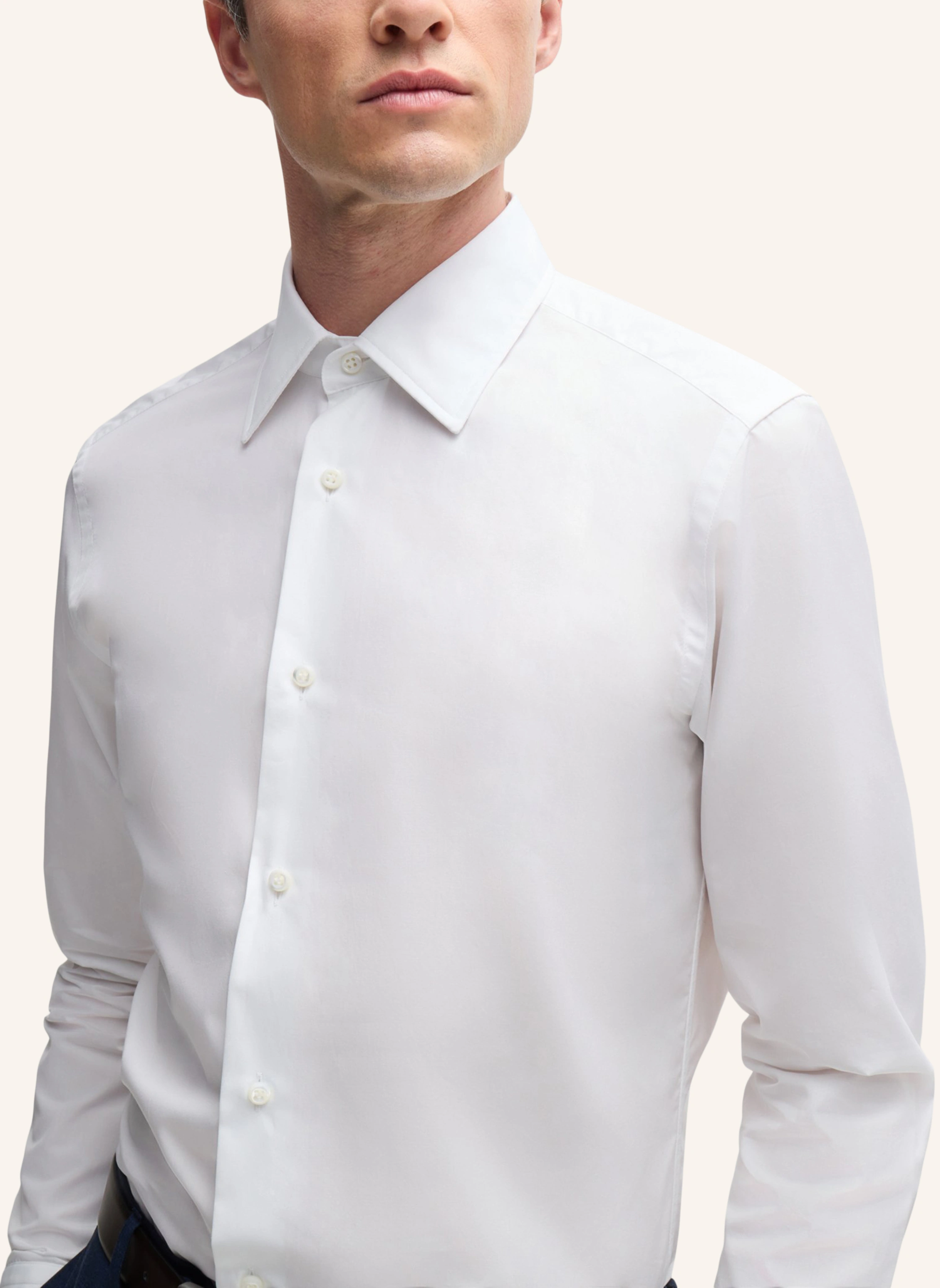 BOSS Business Hemd L-HAYS-KENT-C1-243 Slim Fit