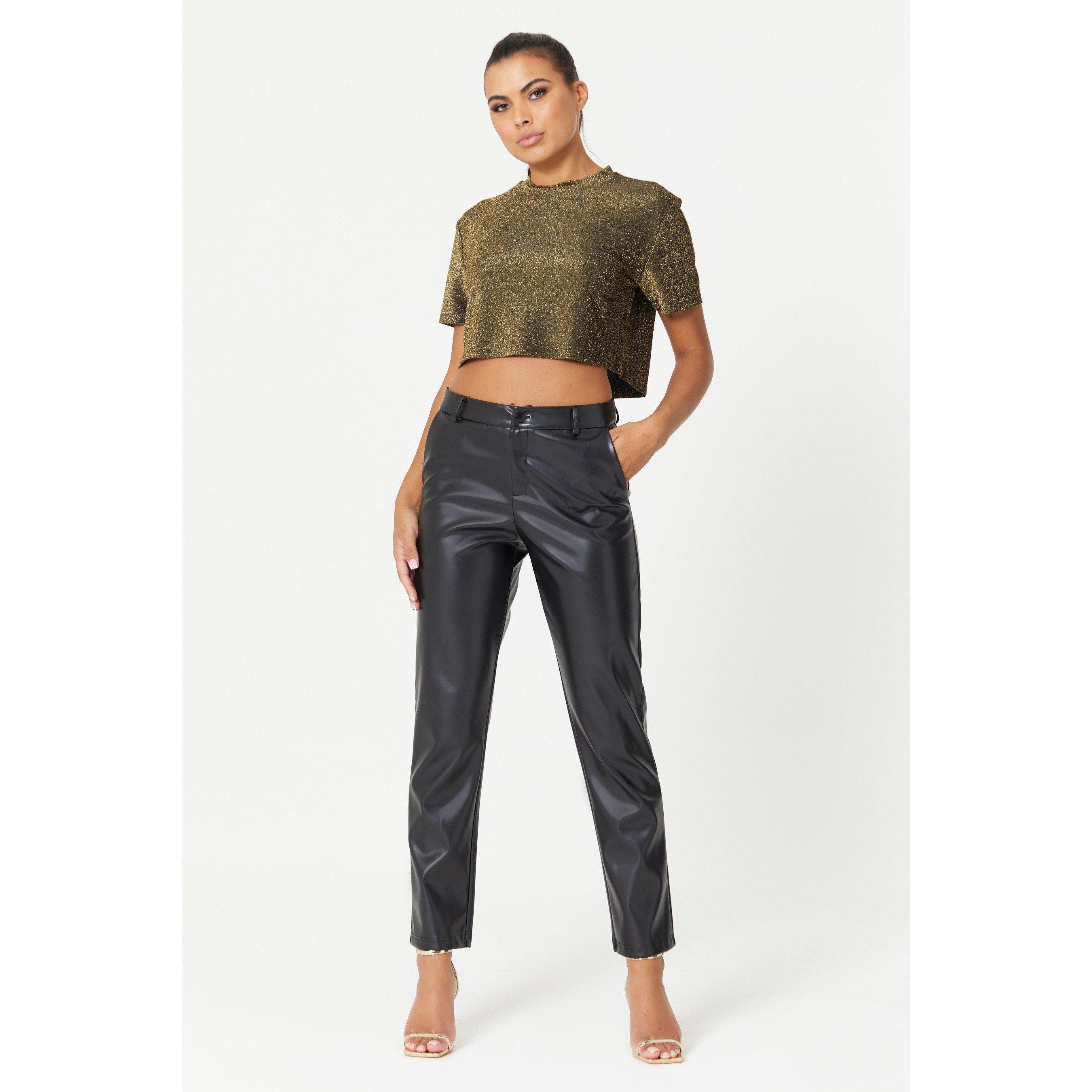 Be You Glitter Crop Top