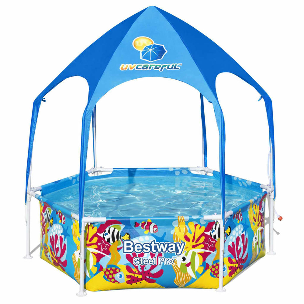 Piscine hors sol pour enfants steel pro uv careful 183x51 cm