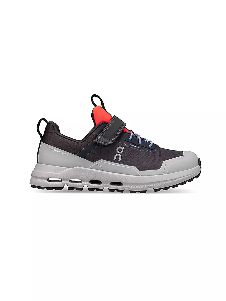 ON Kinder Sneakers CLOUDHERO WATERPROOF schwarz