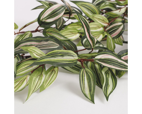 Kunstplant Tradescantia (spinkruid) H 15 cm groen