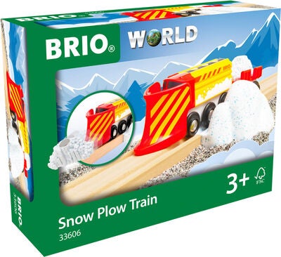 BRIO 33606 Tog Med Snøplog