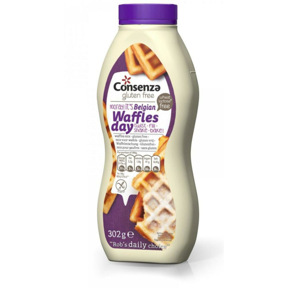 3x Consenza Wafelmixshaker 302 gr