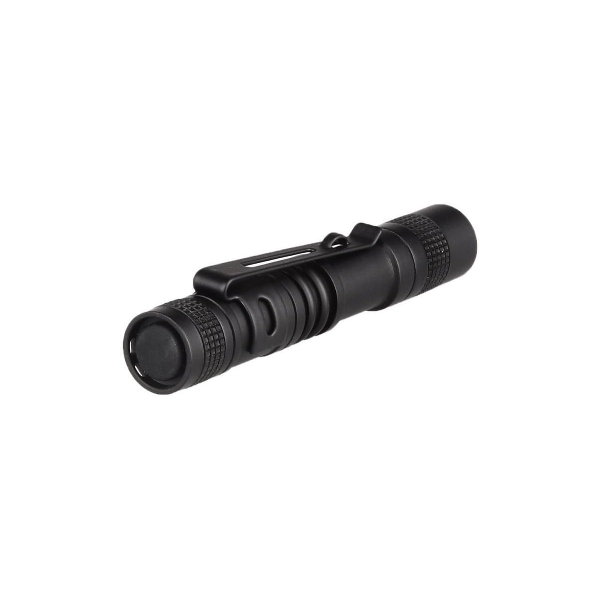 Liten lommelykt, 13cm, 120lm, Svart