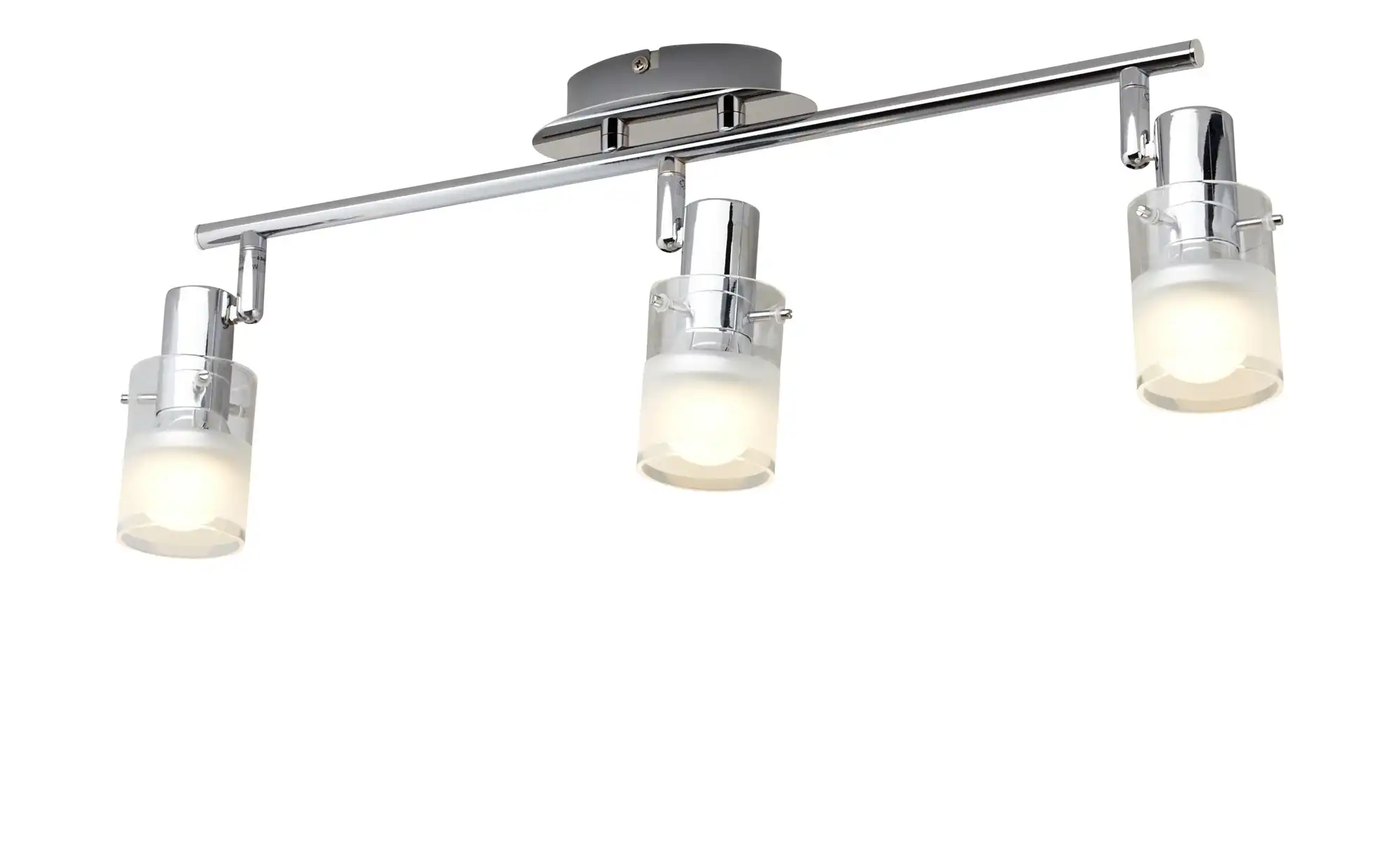 KHG LED- Deckenstrahler, 3-flammig mit Glas
