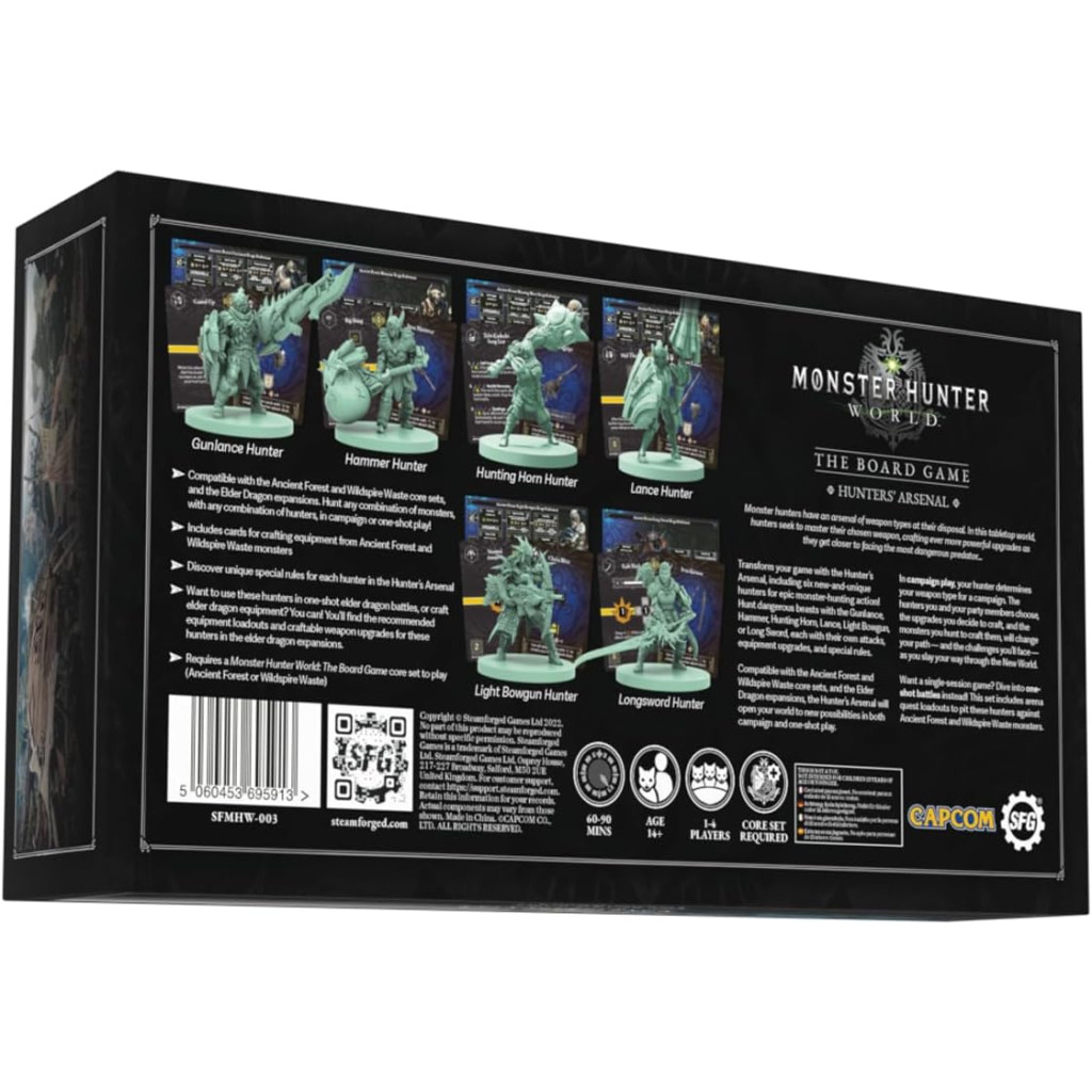 Monster Hunter World: The Board Game - Hunter's Arsenal Expansion