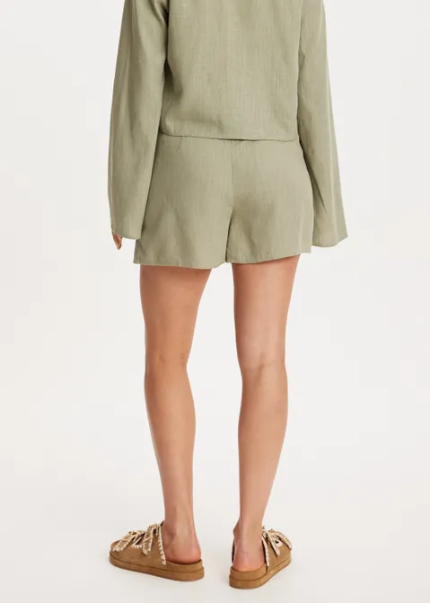 Skort met strik detail groen (GRN.O)
