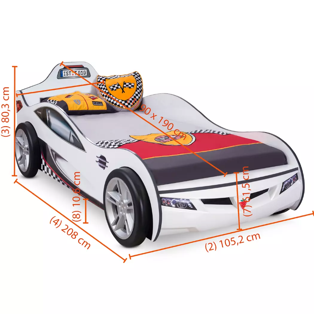 Autobett Coupe 90 x 190 cm