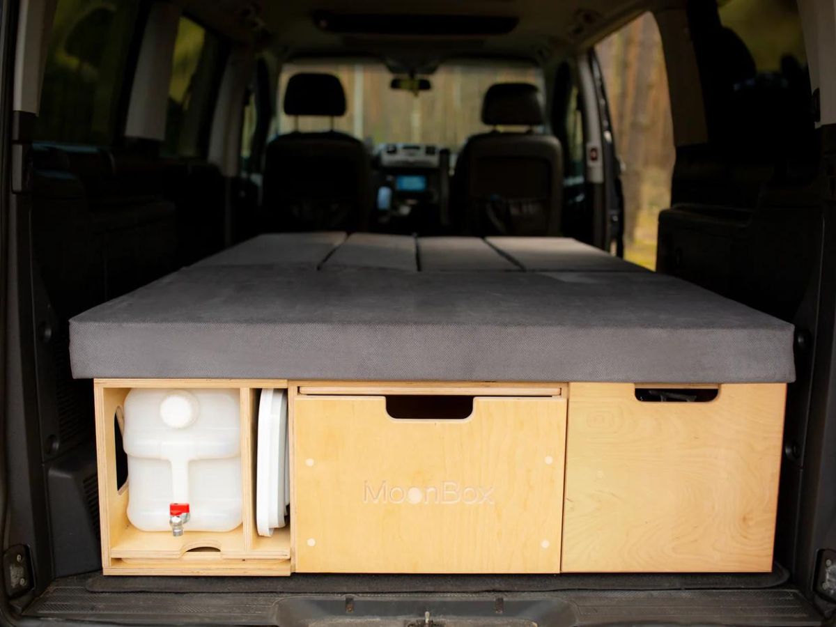 Moonbox 119 cm Modify Special Bus campingbox met tafel