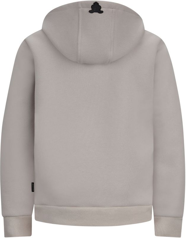 Sweatvest - Effen - Hoodie - Met Gevoerde Capuchon - Normale Pasvorm