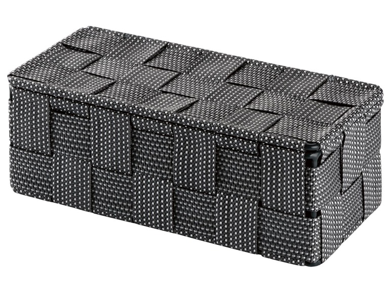 Gevlochten opbergboxen