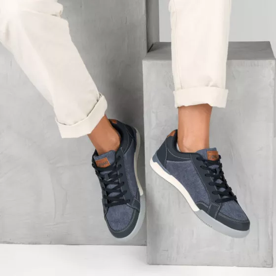 Baskets MARINE DENIM SIDE