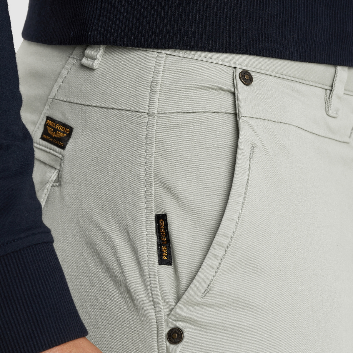 Heren Chino 501700 Lancaster Twill Knit Tapered