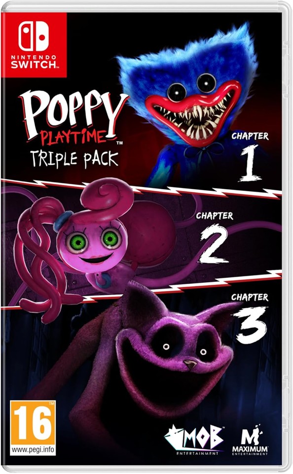 Poppy Playtime Triple Pack- Nintendo Switch