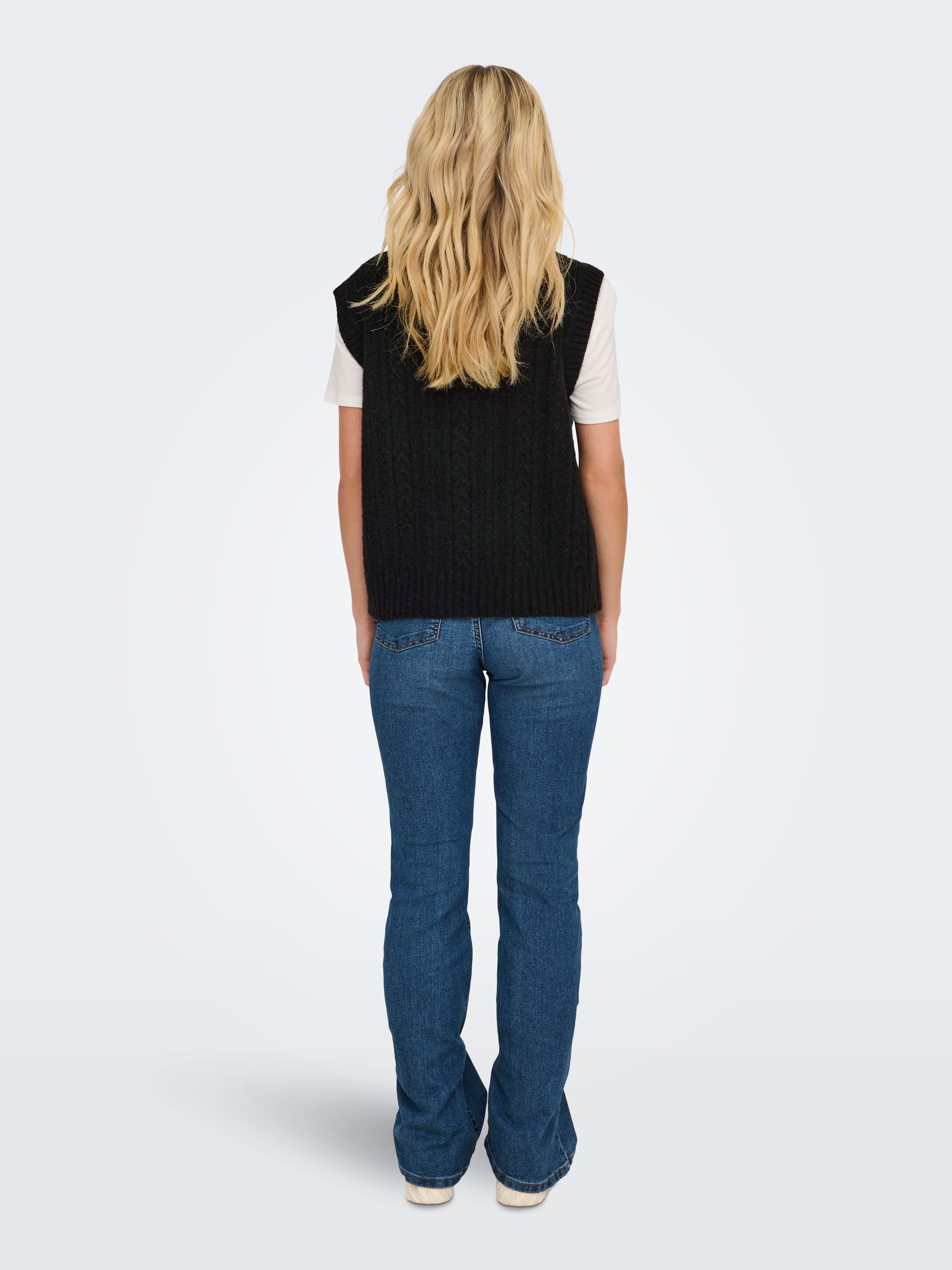 JDYELBA Weste Black