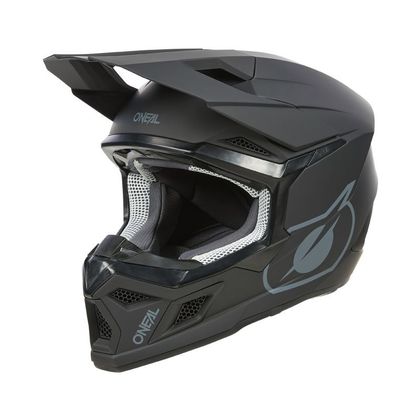 Casque cross O'Neal 3SRS YOUTH - SOLID V24 - Noir