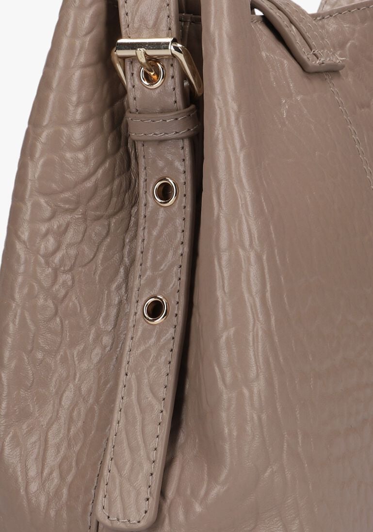 taupe núnoo schoudertas small chiara