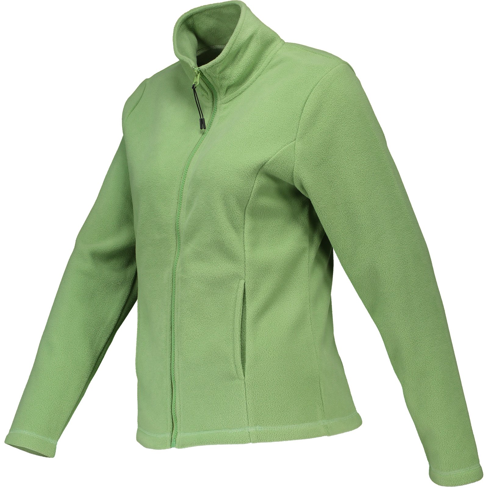 Damen-Polarfleecejacke mit Stehkragen M, kiwi