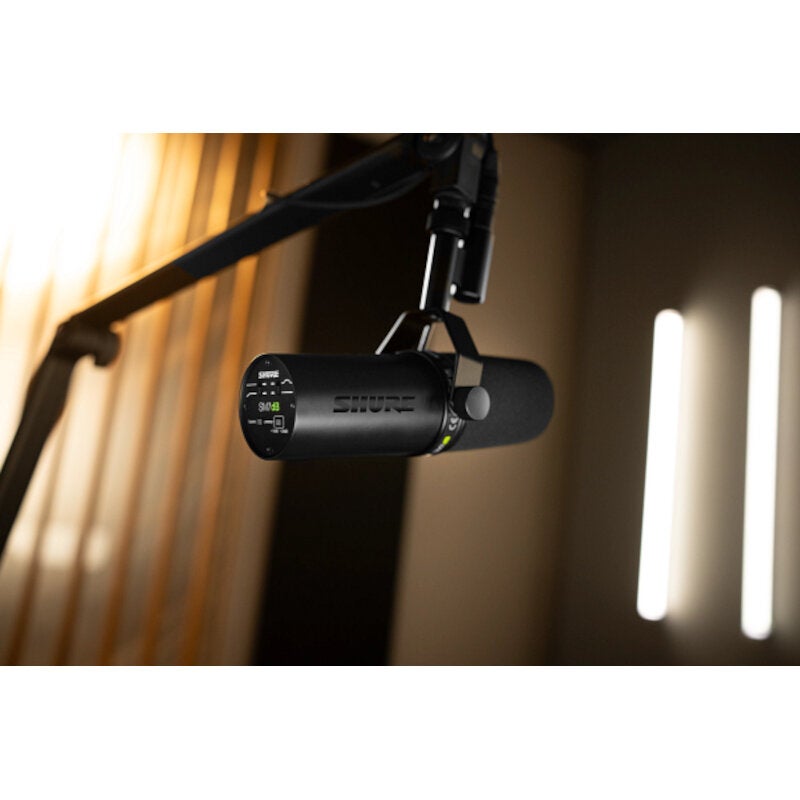 Shure SM7dB dynamische studiomicrofoon met ingebouwde preamp