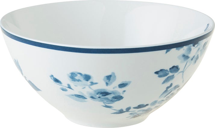 Laura Ashley schaal China Rose blauw D 13 H 6 cm