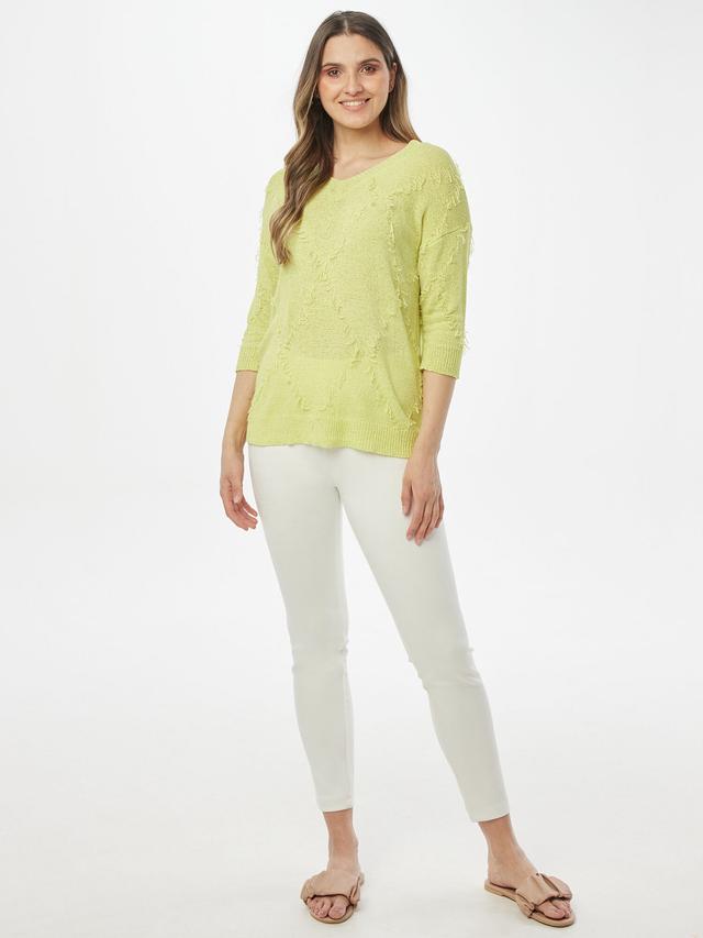 Pullover Fransenraute
