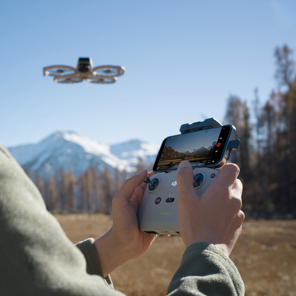 DJI - Flip DroneOplev spændingen ved luftfotografering