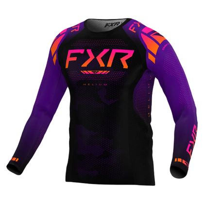 Maillot cross FXR REVO MX 25 2025 - Noir / Violet