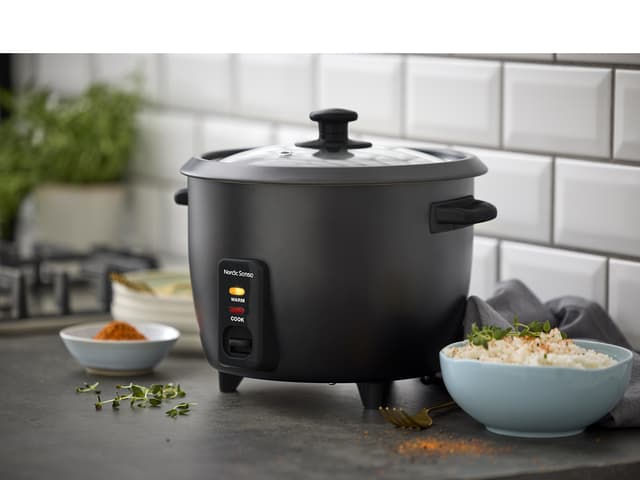 Nordic Sense Riskoger 1,5 liter Sort