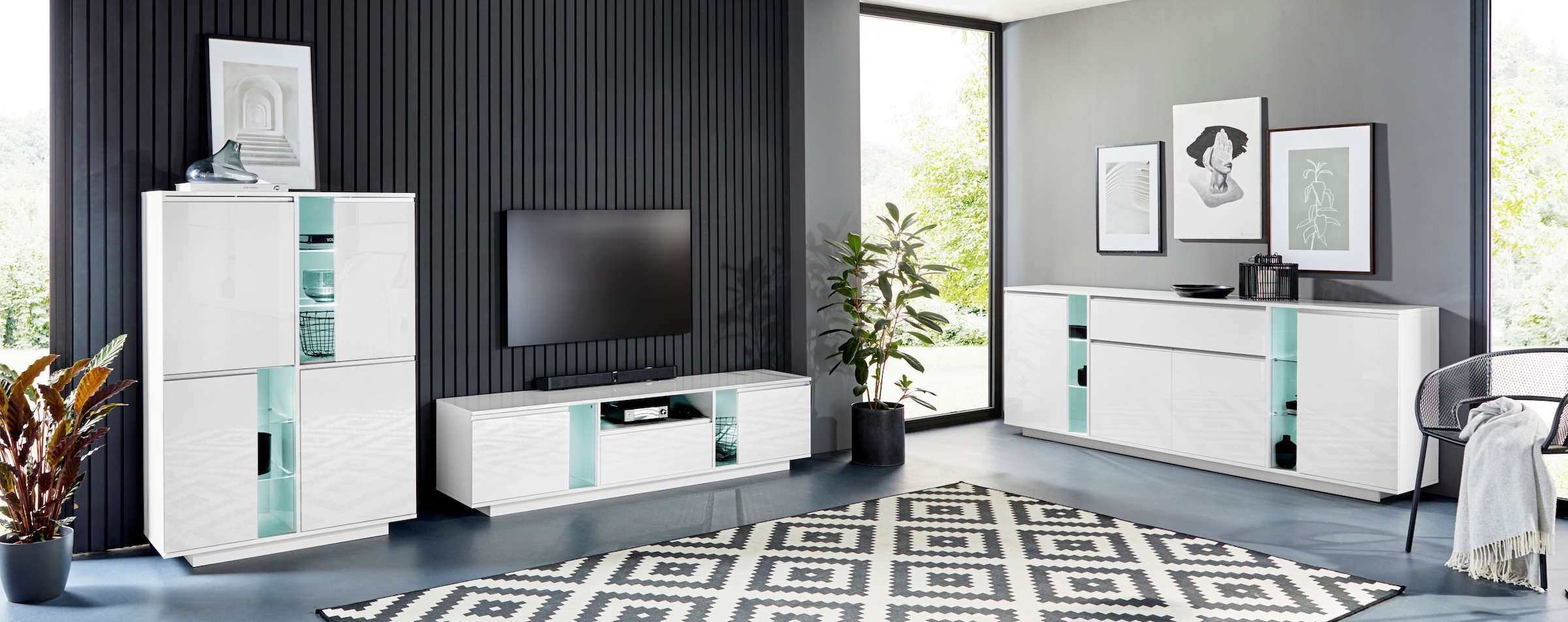 INOSIGN Lowboard »ElegantTV-Board, TV-Schrank« Breite ca. 180 cm