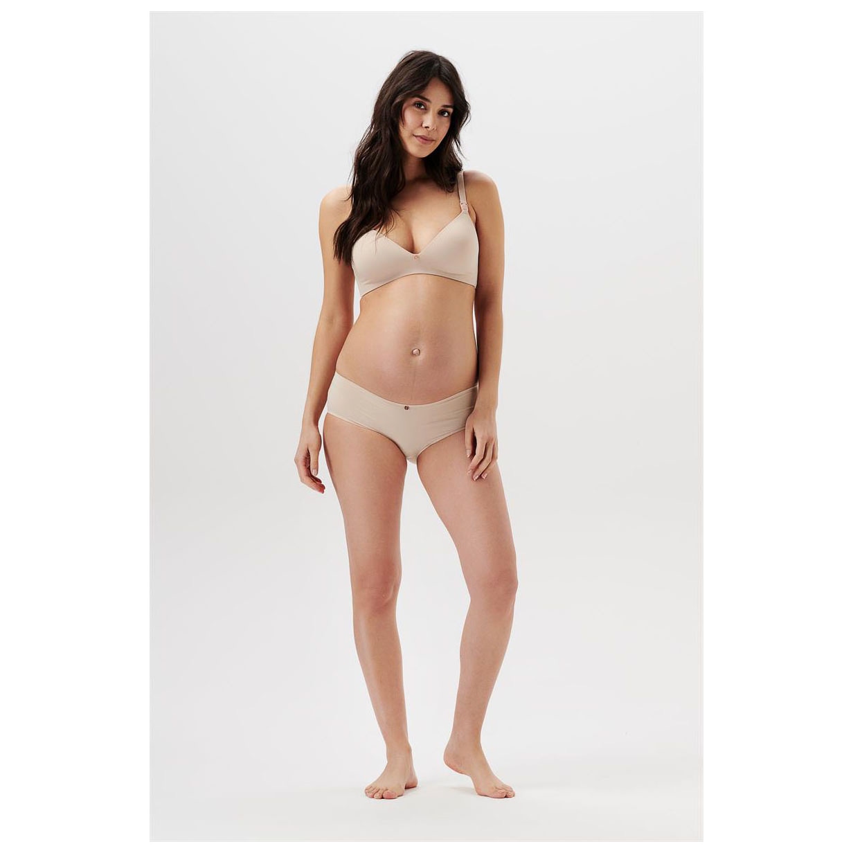 Noppies beugelloze voedingsbh  effen beige