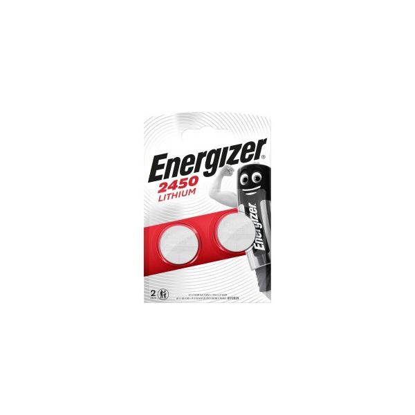 Energizer Pilhas CR2450 Silver Oxide, Blister 2 Unidades E300830703