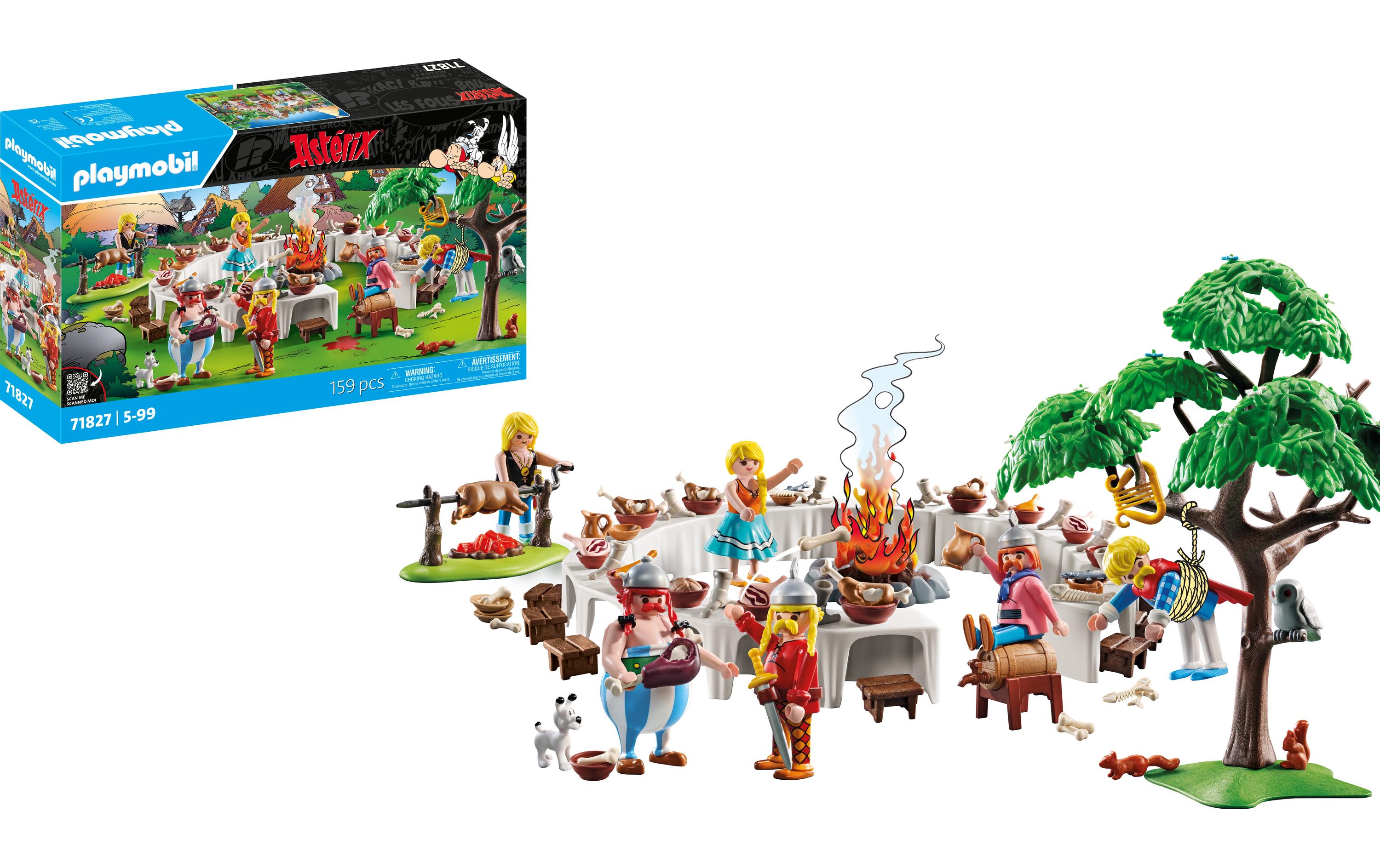Asterix Das Dorfbankett 71827Detailreiche Spielset aus der Asterix-Welt