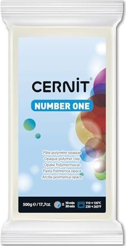 Cernit - Block Modelleringmassa - Dekwit - Polymeer - 500 g