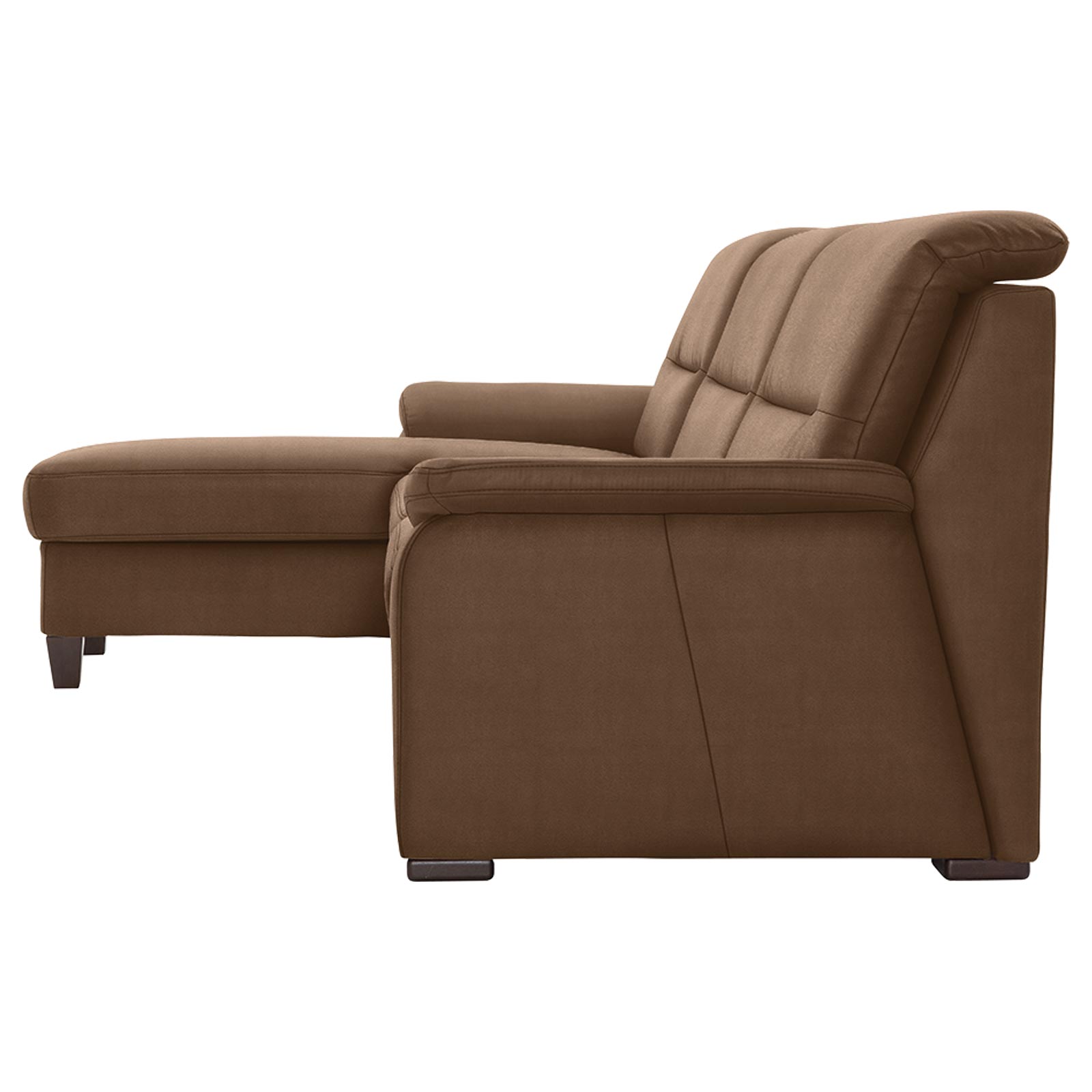 polsterpower Ecksofa - Holiday mandel - Basismodell - Recamiere links
