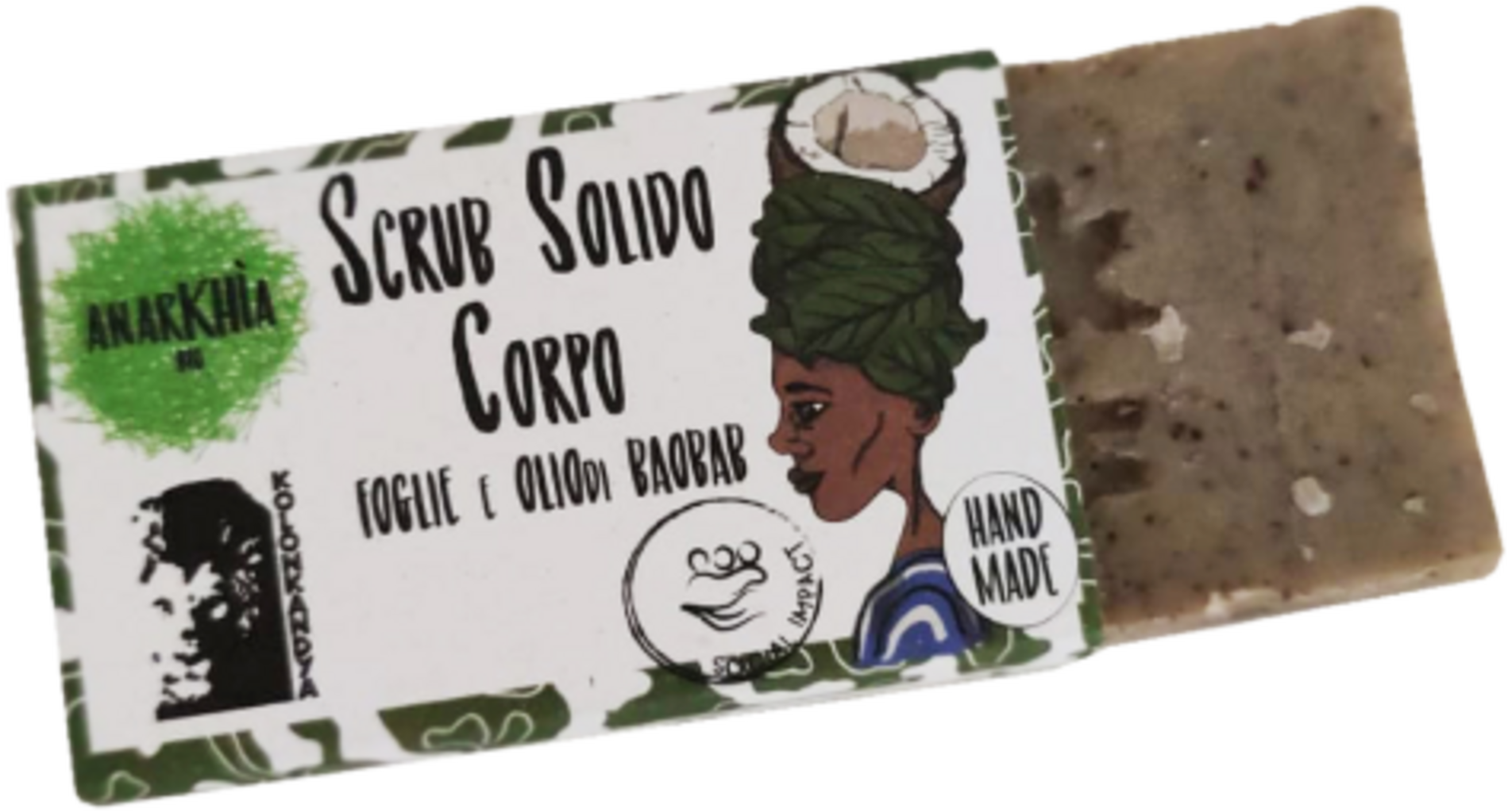 ANARKHIA  TRIBE Feste Peeling-Seife, 100 g