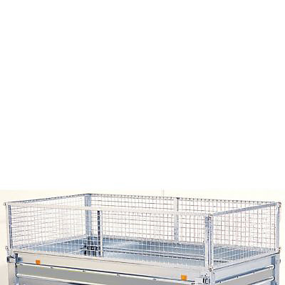 Rehausse grillagée pour remorque VA 254. 142X257