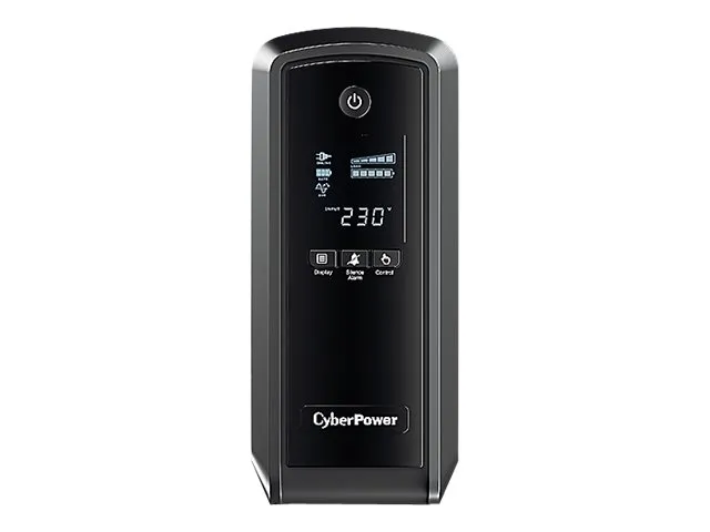 CyberPower PFC Sinewave Series CP550EPFCLCD - UPS - AC 230 V - 330 Watt - 550 VA - 7 At - USB - output-stikforbindelser: 6