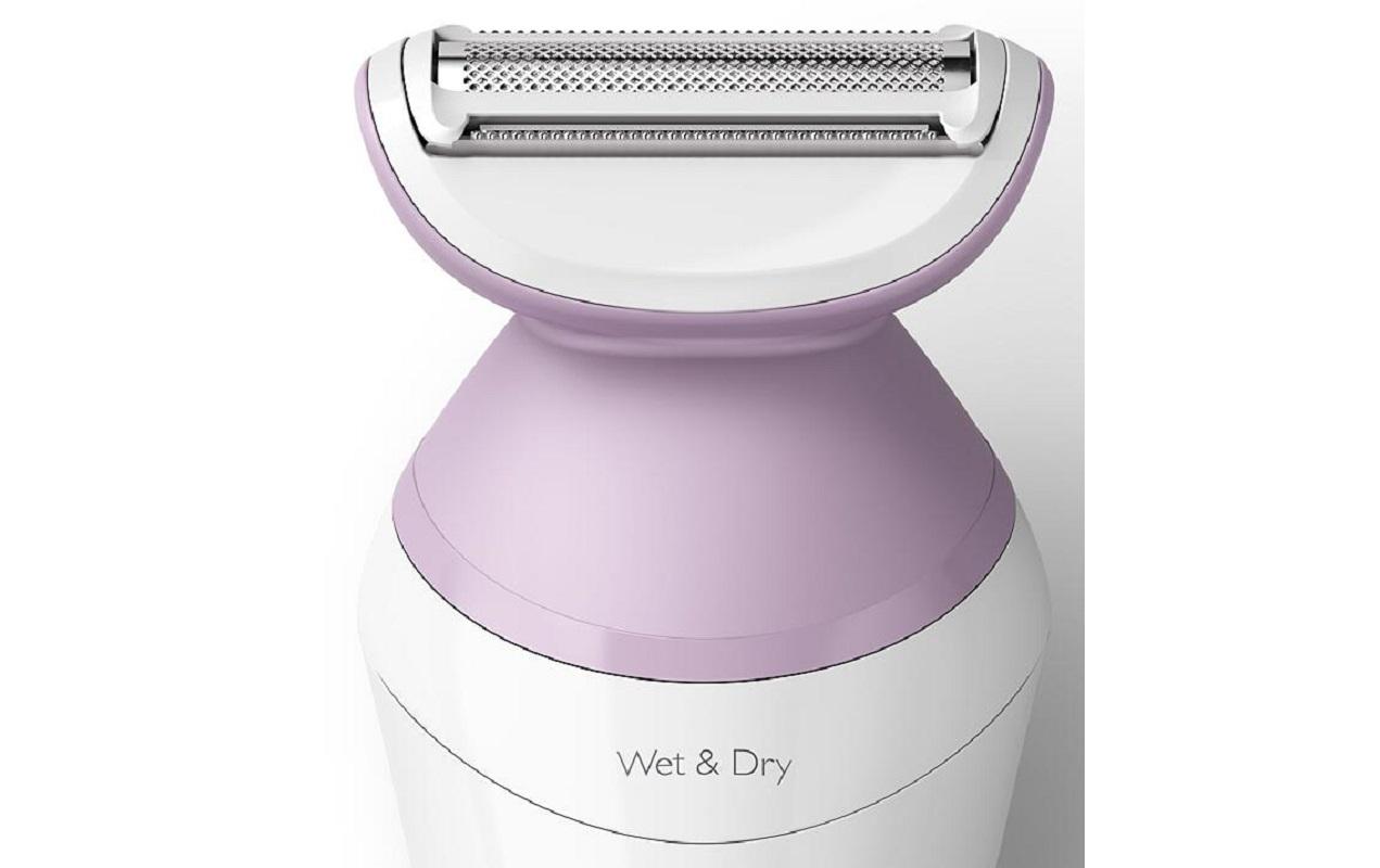 Körperrasierer Lady Shaver Series 6000 BRL136/00Kabelloser Rasierer mit Nass- und Trockengebrauch