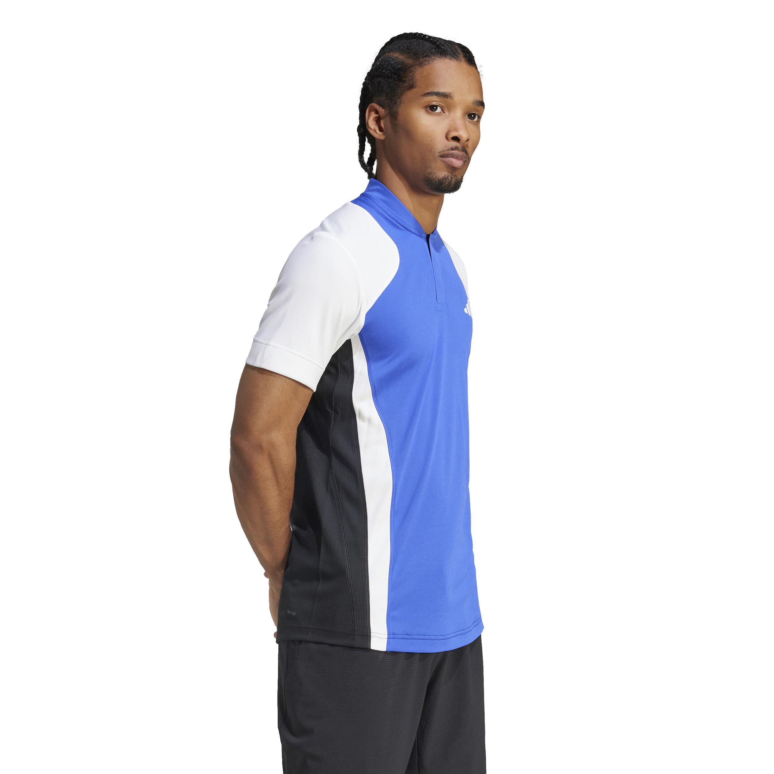 adidas Freelift FR Pro Polo Hommes - Bleu , Multicouleur