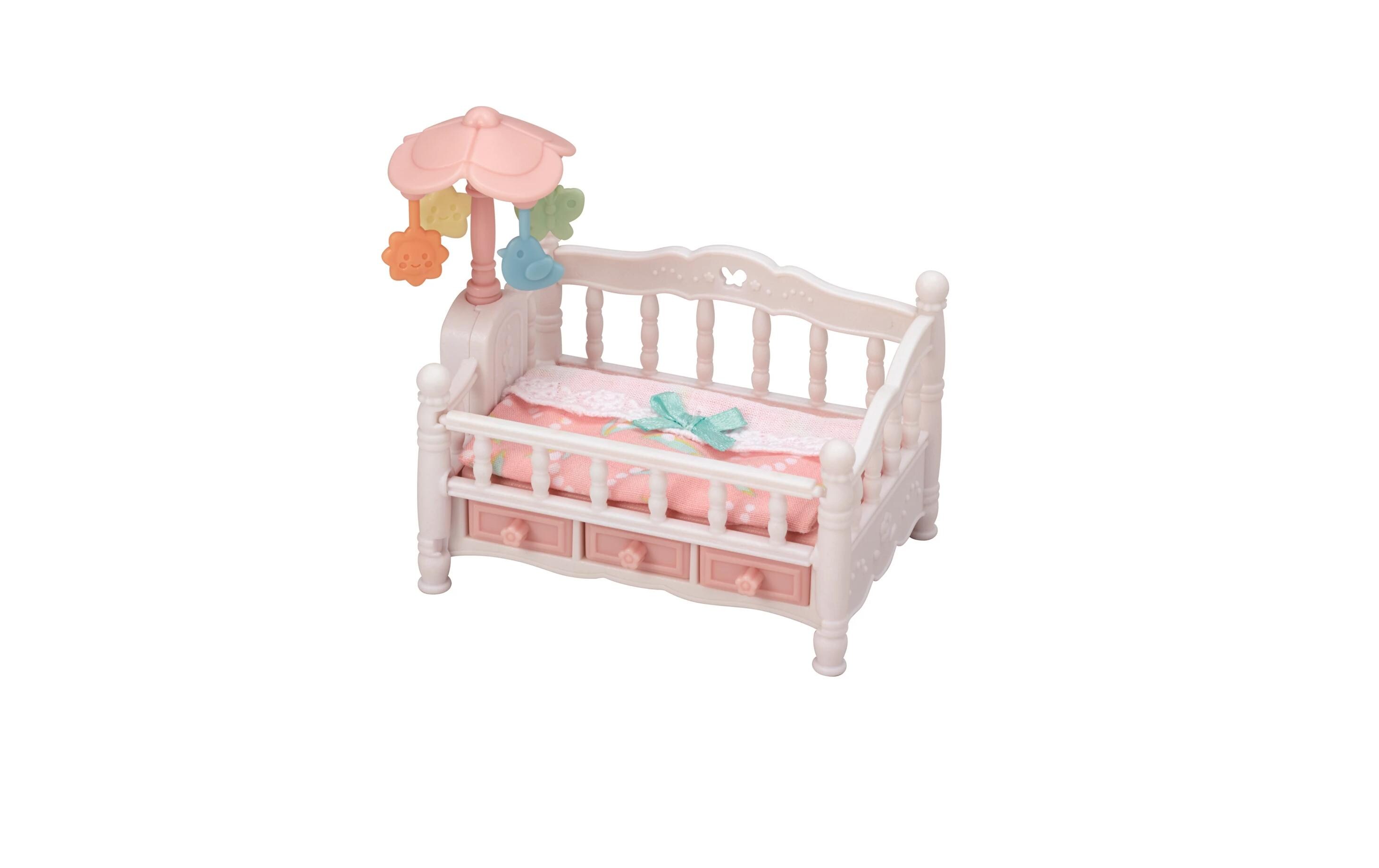 Sylvanian Families Babybett mit MobileSpielset