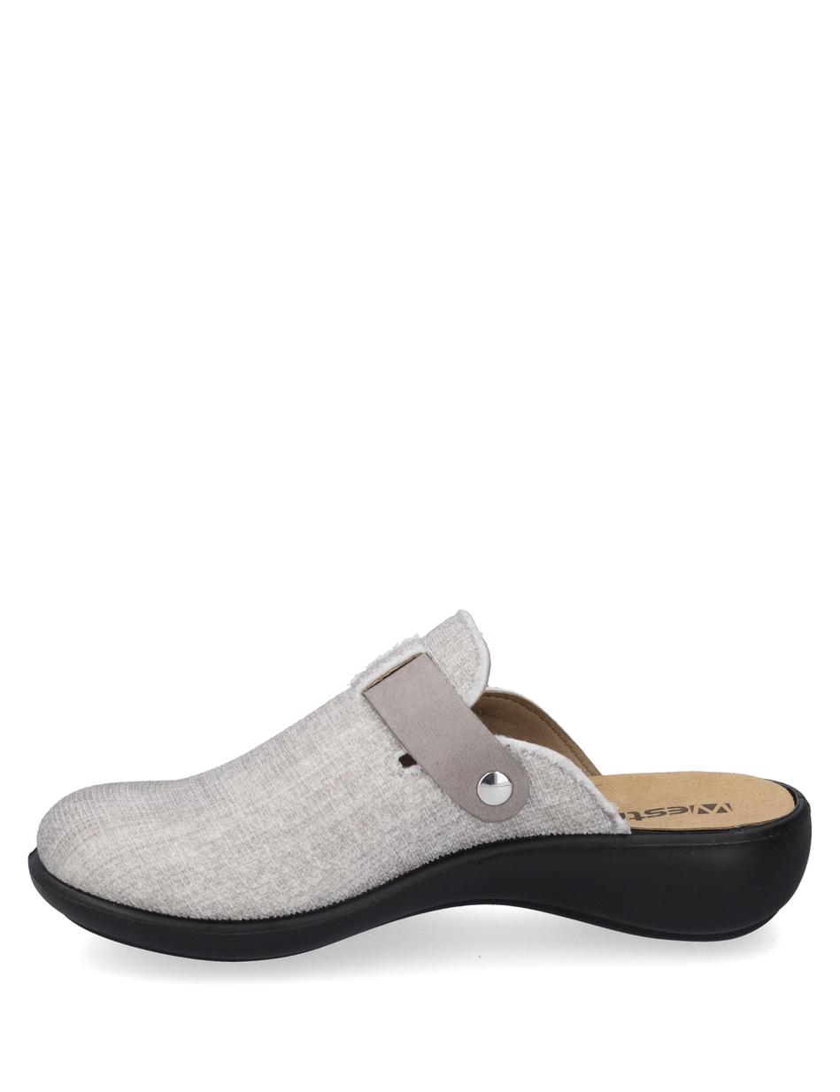 Hausschuh Korsika 307, beige-kombi