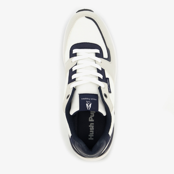 Hush Puppies heren sneakers wit/blauw