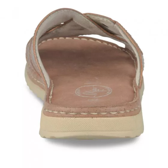 Mules COGNAC MEGIS CASUAL