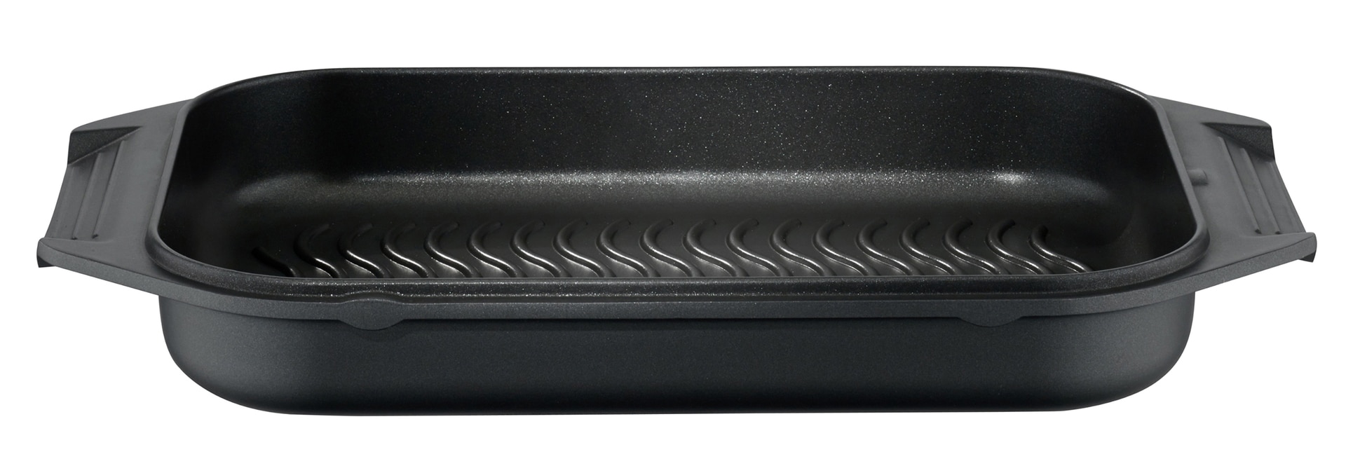 ELO Rechteckbräter KARREE 42x26 cm Aluguss schwarz