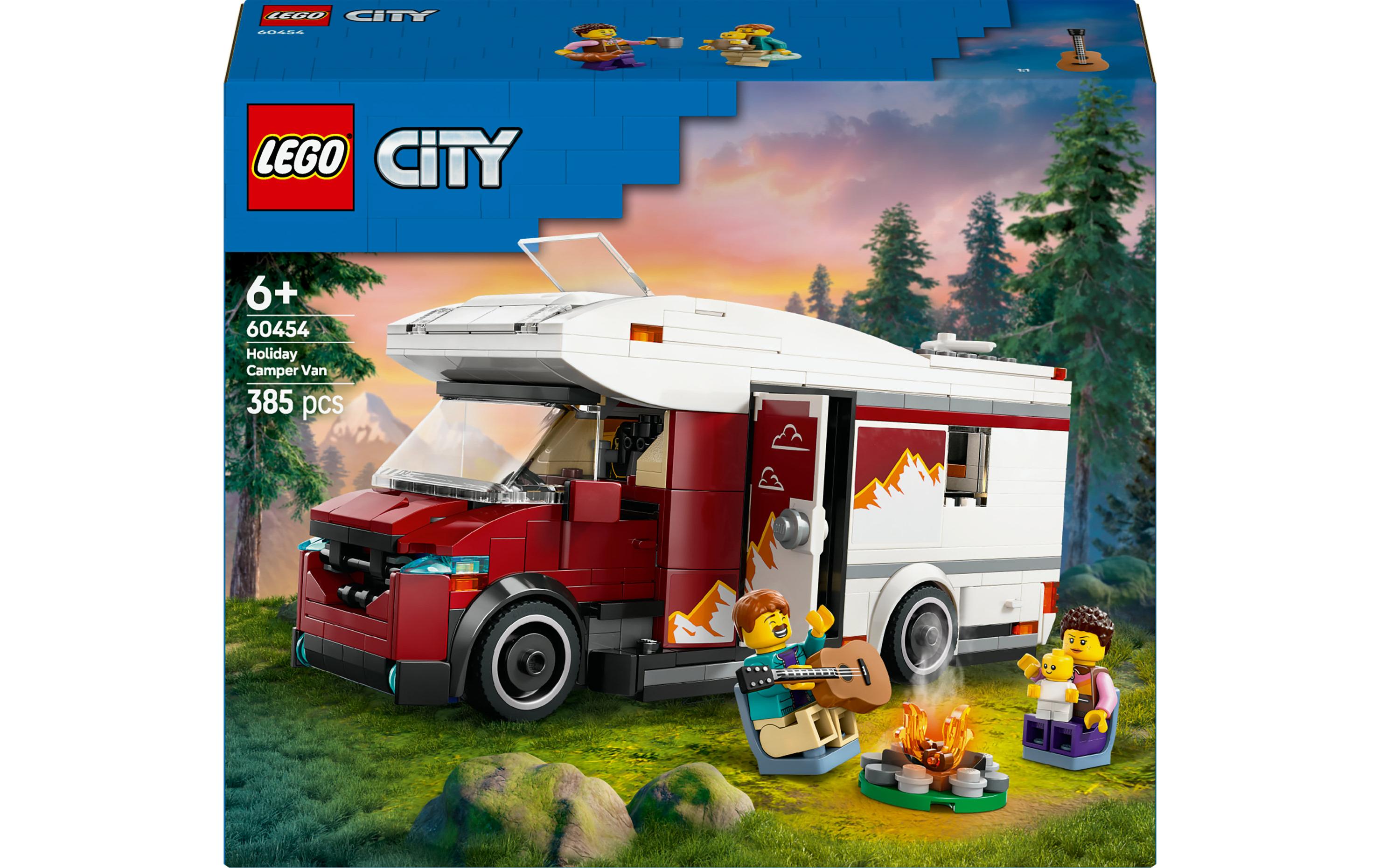 City Abenteuer-Wohnmobil 60460Vielseitiges Konstruktionsspielzeug zur Förderung der Kreativität und Fantasie