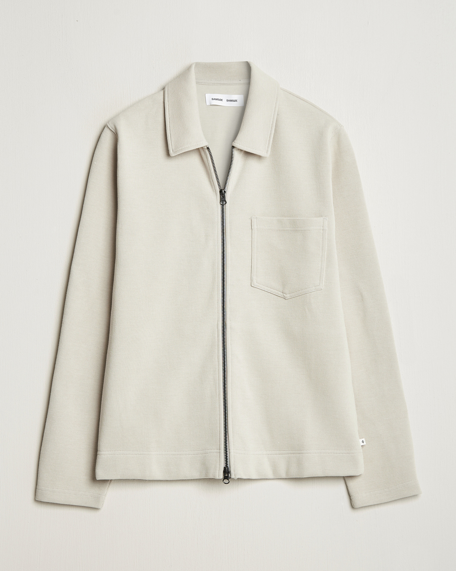Samsøe Samsøe Hannes Full Zip Sweater Moonstruck